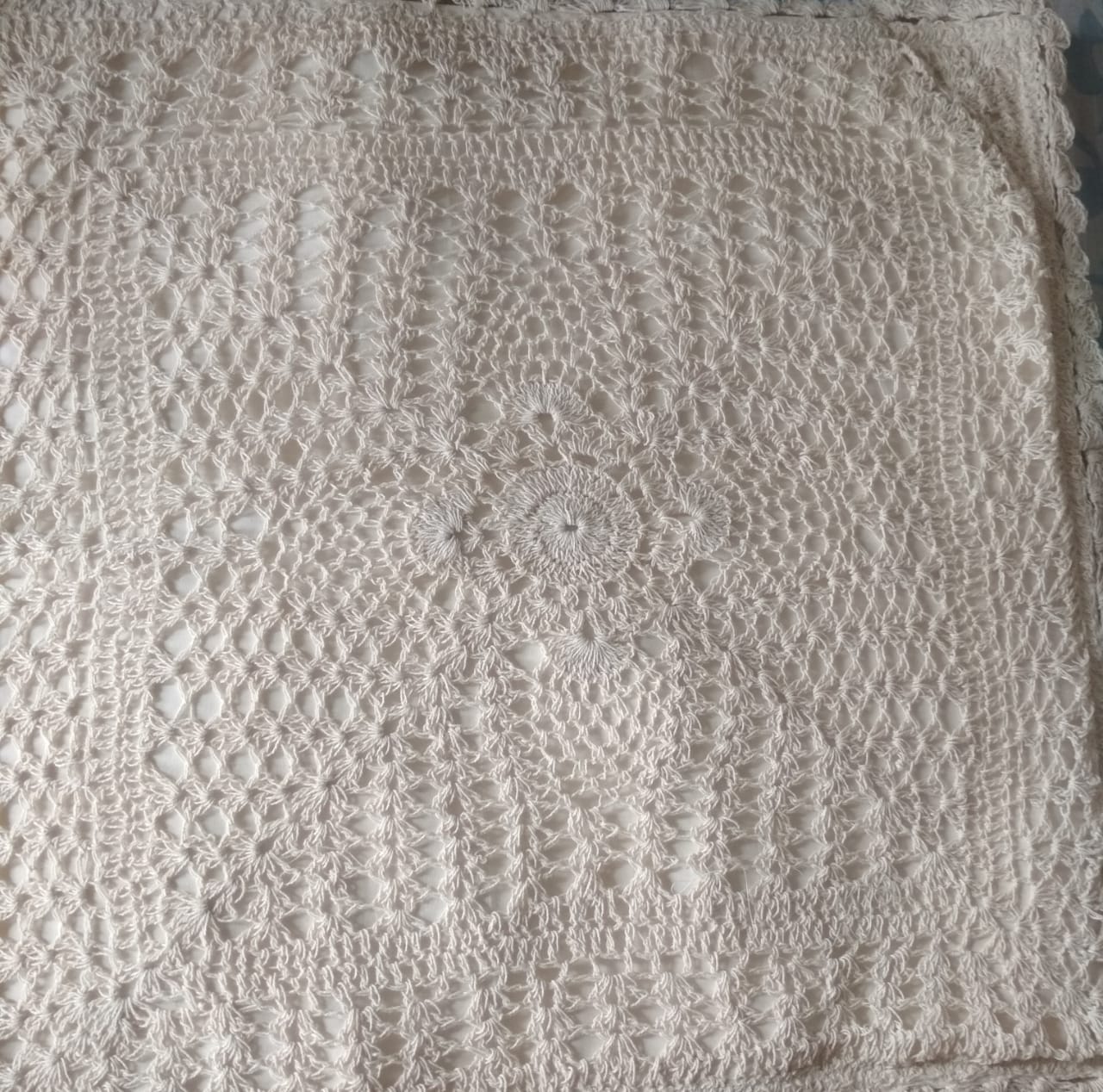 Crochet Cushion Cover
